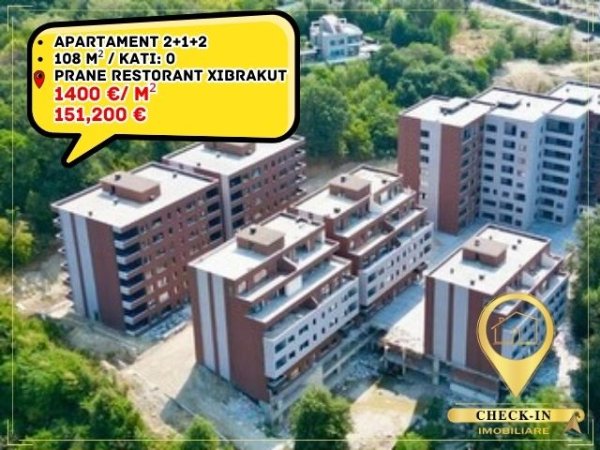 Tirane, shitet apartament 2+1+Aneks+Ballkon , 108 m² 151.200 € (Restorant Xibraku)