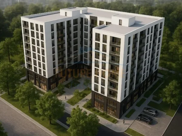 Tirane, shitet apartament 2+1+2,  Kati 6, 98 m² 127.000 € (Rezidenca Platinium I, Paskuqan)