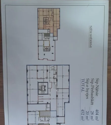 Tirane, jepet me qera zyre Kati 2, 452 m² 5.000 € (HOXHA TASIM PAZARI I RI)