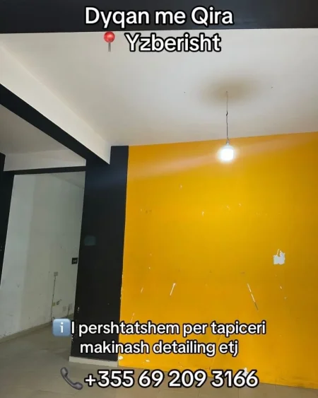 Tirane, jepet me qera dyqan Kati 0, 77 m² 600 € (Yzberisht)