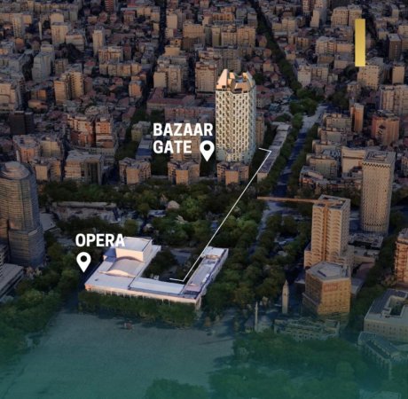 Tirane, shitet apartament 1+1+Ballkon Kati 11, 75 m² 210.000 € (Bazzar Gate)