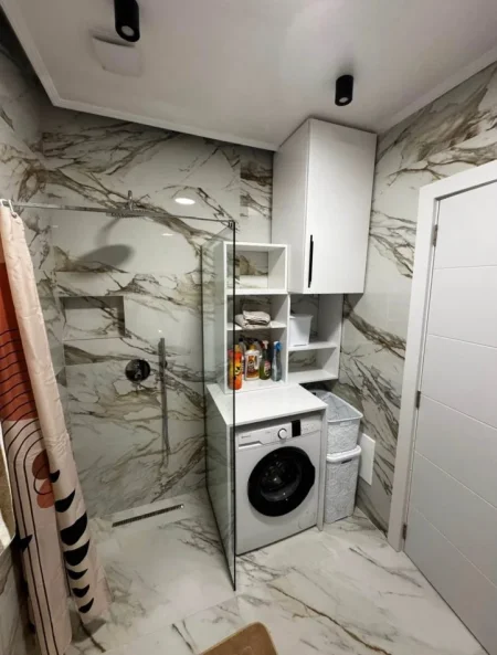 Tirane, jepet me qera apartament 1+1+Ballkon , 75 m² 500 € (Kamez)