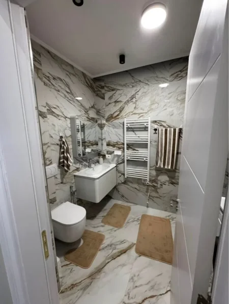 Tirane, jepet me qera apartament 1+1+Ballkon , 75 m² 500 € (Kamez)