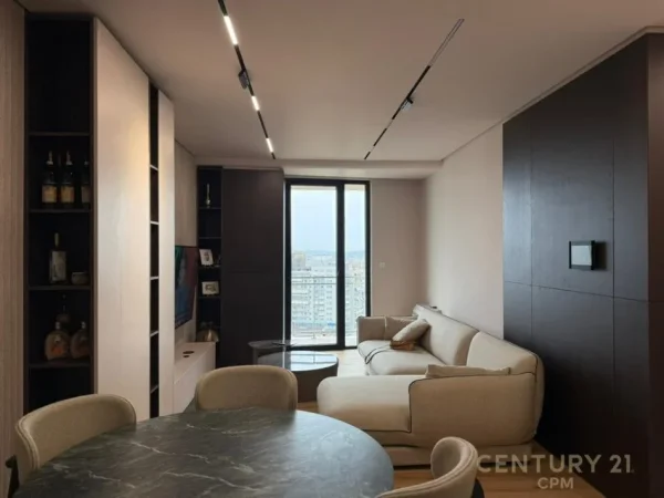 Tirane, jepet me qera apartament 1+1+Aneks+Ballkon Kati 13, 74 m² 1.200 € (GOLDEN TOWER)