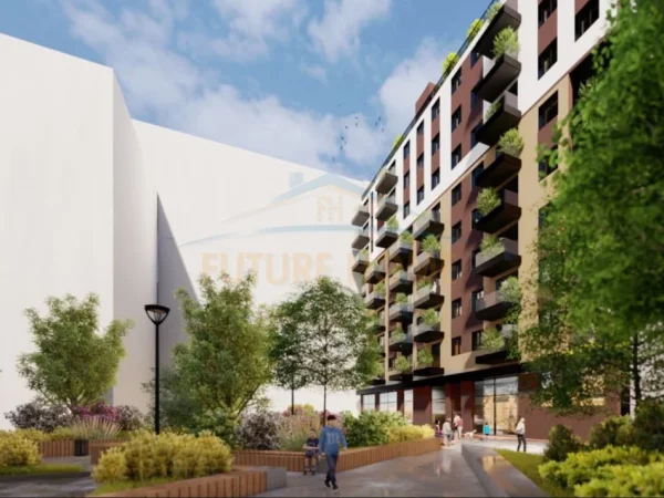 Tirane, shitet apartament 1+1+Ballkon Kati 8, 72 m² 86.628 € (Fusha e Aviacionit, Tiranë)