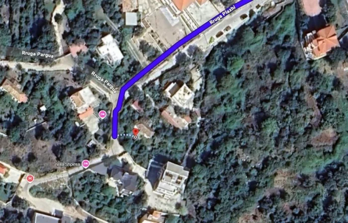 Shitet, Shtepi private+ Truall, Borsh.  AREA63405