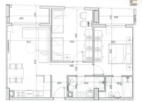 Tirane, shes apartament 1+1+Ballkon Kati 3, 97 m² 87.660 € (Kamez)