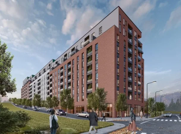 Tirane, shes apartament 1+1+Ballkon Kati 1, 72 m² 79.992 € (Tirana View Residence)