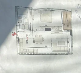 Tirane, shes apartament 1+1+Ballkon Kati 1, 72 m² 79.992 € (Tirana View Residence)