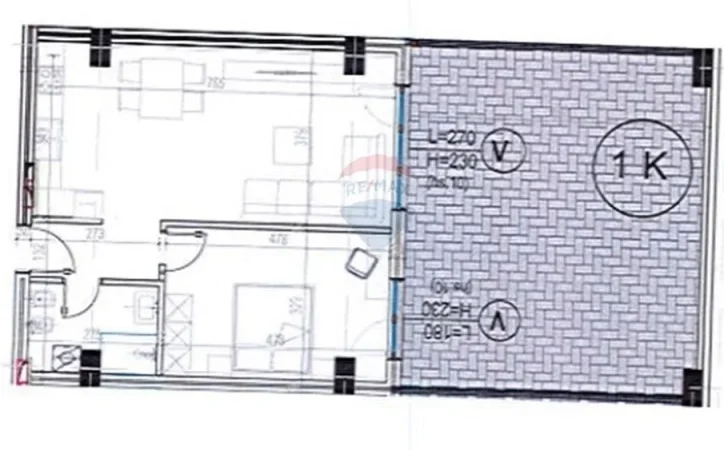 Tirane, shitet apartament 1+1 , 122 m² 135.600 € (Kodra e Diellit 2 (530561001-247))