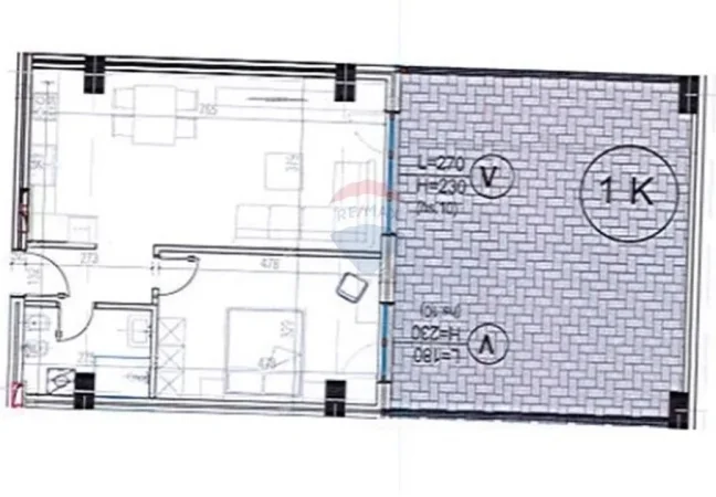 Tirane, shitet apartament 1+1 , 122 m² 135.600 € (Kodra e Diellit 2 (530561001-247))