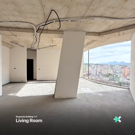 Tirane, shitet pa agjensi, apartament 1+1 Kati 11, 114 m² 400.000 € (Ekspozita Building)