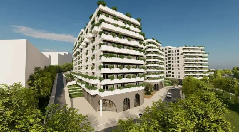 Tirane, shitet apartament 1+1 , 53 m² 61.295 € 