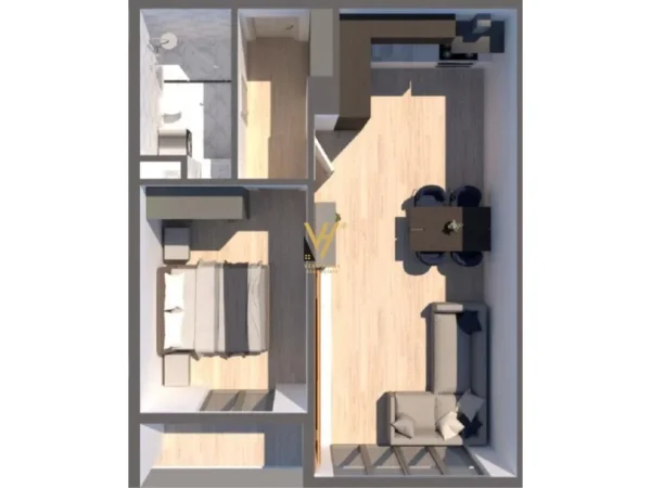 Tirane, shitet apartament 1+1+Ballkon Kati 11, 81 m² 190.500 € (KOMUNA E PARISIT)