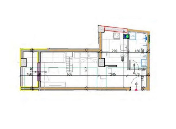 Tirane, shitet garsonier 1+1 Kati 4, 54 m² 61.295 € (Paskuqan)