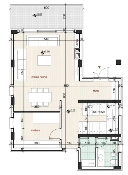 Tirane, shes Vile 3+1 Kati 3, 462 m² 778.000 € (Rruga Irfan Tershana)