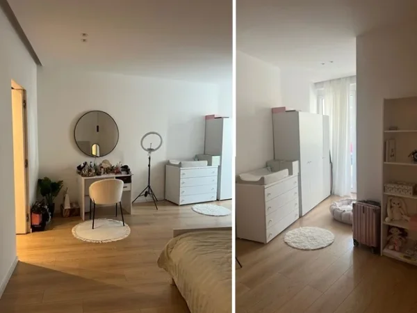 Apartament shume i bukur dhe i qete 2+1+2Ballkone +2 Banjo me dritare , 125 m² 262.500 € (Liqeni i thate, Rruga e Ullishtes)