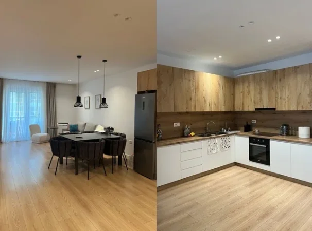 Apartament shume i bukur dhe i qete 2+1+2Ballkone +2 Banjo me dritare , 125 m² 262.500 € (Liqeni i thate, Rruga e Ullishtes)