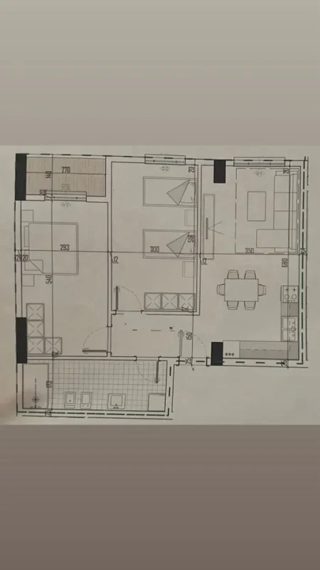 Tirane, shitet apartament 2+1 Kati 3, 95 m² 114.000 € (Paskuqan)