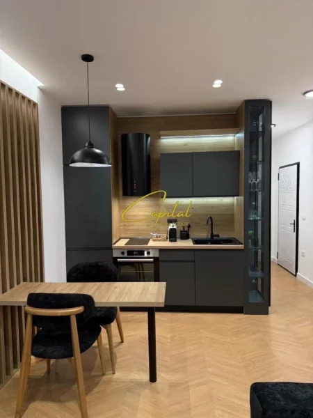 Tirane, jepet me qera apartament 1+1 Kati 1, 65 m² 850 € (LIQENI ARTIFICIAL)