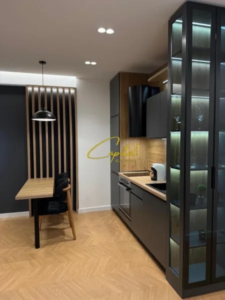 Tirane, jepet me qera apartament 1+1 Kati 1, 65 m² 850 € (LIQENI ARTIFICIAL)