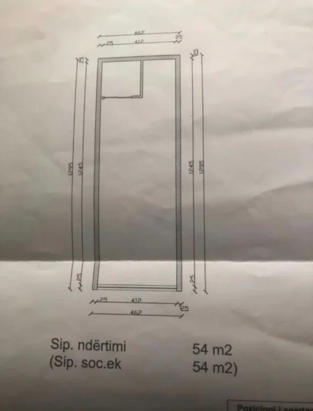 Tirane, shitet dyqan Kati 0, 54 m² 220.000 € (LAPRAKE)