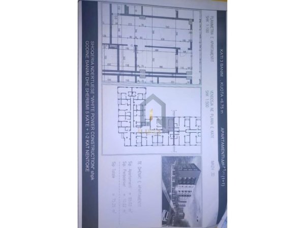 Tirane, shitet apartament 1+1+Ballkon Kati 3, 75 m² 71.487 € (Apartament 1+1 per shitje ne "Paskuqan" Family Residence)