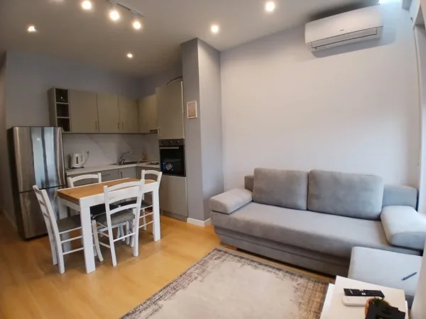 Tirane, jepet me qera apartament 1+1+Ballkon Kati 7, 65 m² 600 € 