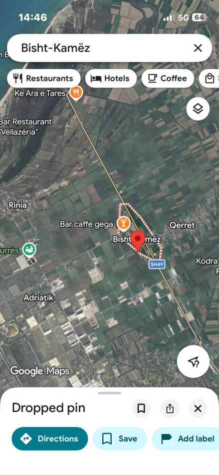 Durres, shitet Vile 2 Katshe Kati 2, 302 m² 150.000 € (bisht kamez fllak durres)