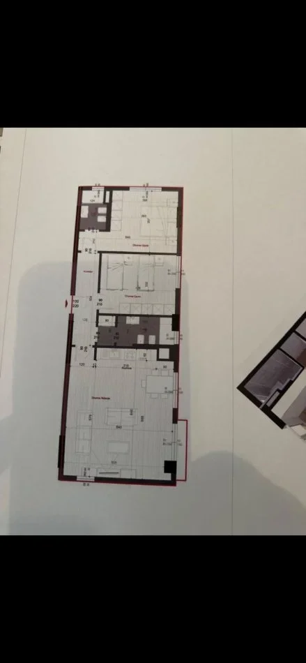 Tirane, jepet me qera apartament 2+1 Kati 2, 108 m² 400 € (LAPRAKE)