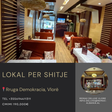 Vlore, shitet ambjent biznesi Kati 0, 95 m² 190.000 € (Rruga Demokracia, Vlorë)