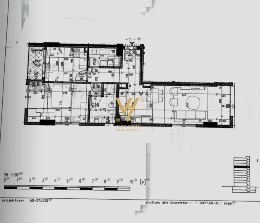 Tirane, shitet apartament 2+1+Ballkon Kati 7, 105 m² 216.000 € (YZBERISHT)