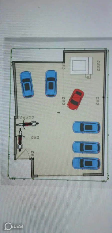 TIRANE, SHITET GARAZH | Post Parkimi Kati -1, 122 m² 110.000.000 Leke