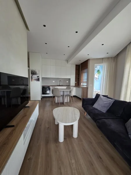 Tirane, jepet me qera apartament 1+1+Ballkon Kati 9, 64 m² 550 € (ALI DEMI)