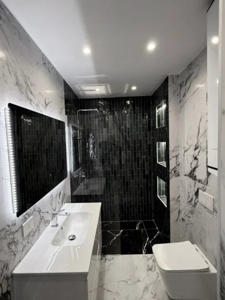 Tirane, jepet me qera apartament 2+1+Ballkon Kati 4, 102 m² 1.200 € (Rruga Mine Peza)