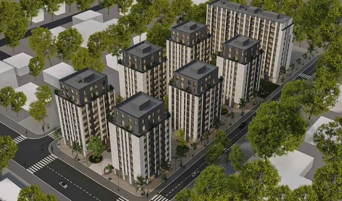 Tirane, shitet apartament 2+1+Aneks+Ballkon Kati 6, 100 m² (5 Maj)