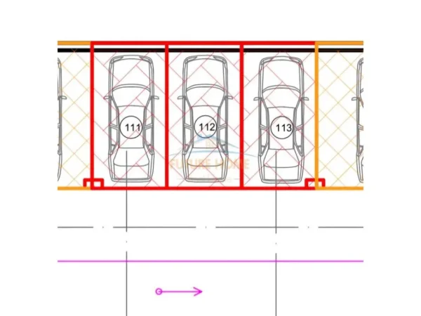 Tirane, jepet me qera garazh | post parkimi Kati -1, 40 m² 300 € (GOLDEN PARK , Perball Latitude)