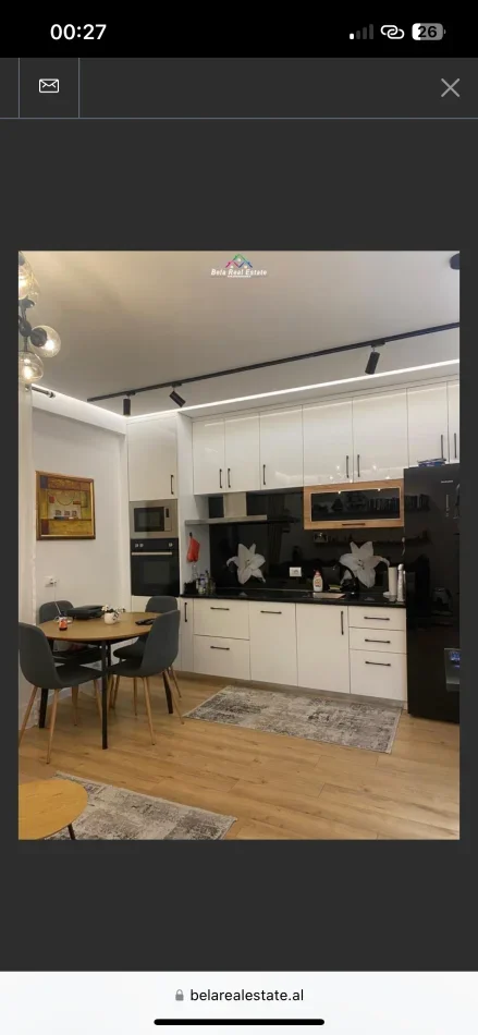 Tirane, jepet me qera apartament 1+1 Kati 2, 65 m² 520 € (Rruga Eduart Mano)