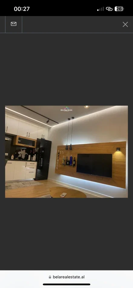 Tirane, jepet me qera apartament 1+1 Kati 2, 65 m² 520 € (Rruga Eduart Mano)