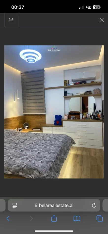 Tirane, jepet me qera apartament 1+1 Kati 2, 65 m² 520 € (Rruga Eduart Mano)