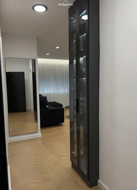 Tirane, jepet me qera apartament 1+1 Kati 1, 65 m² 1.000 € (Rruga Eduart Mano)