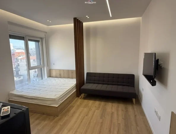 Tirane, jepet me qera garsonier 1+1 Kati 7, 32 m² 410 € (Rruga Jorgo Plaku)