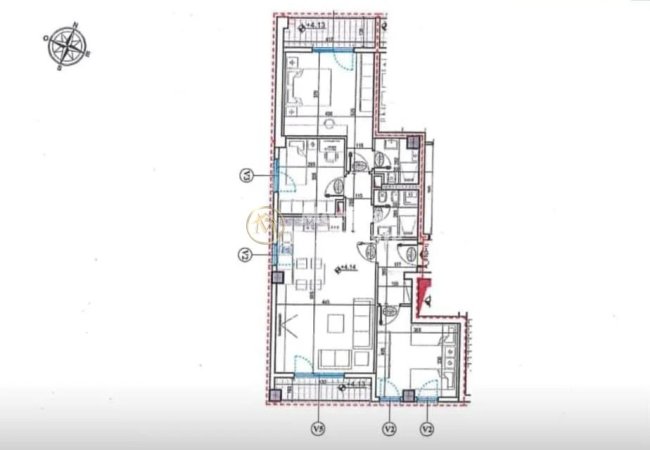 Tirane, jepet me qera ambjent biznesi Kati 1, 128 m² 800 € (Bulevardi i Ri)