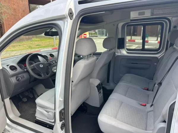 Tirane, shes makine VOLKSWAGEN CADDY 1.4 Benzin+Gaz, gri metalizato manuale Klima 180.000 km
