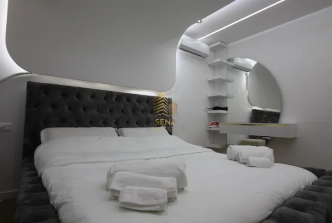 Tirane, jepet me qera apartament 1+1 Kati 0, 60 m² 650 € (21 DHJETORI)