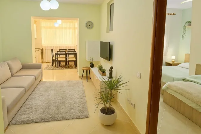 Tirane, jepet me qera apartament 2+1 Kati 2, 70 m² 640 € (QENDER)