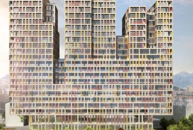 Tirane, shitet apartament 1+1 , 79 m² 126.400 € (zogu i zi)