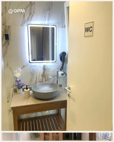 Tirane, jepet me qera apartament 2+1 Kati 7, 105 m² 