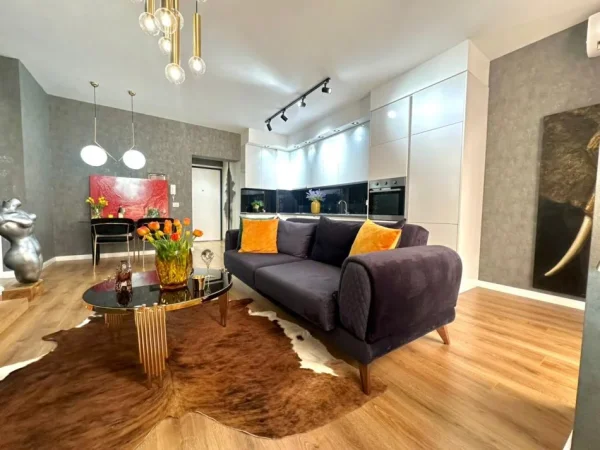 Tirane, jepet me qera apartament 1+1+Aneks+Ballkon Kati 6, 77 m² 850 € 