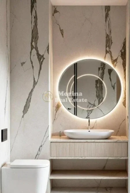 Tirane, jepet me qera apartament 1+1 Kati 8, 45 m² 590 € (Ali Demi, Rezidenca Kadiu)